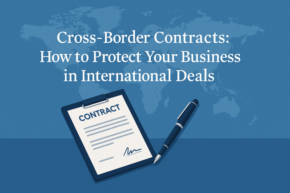 Cross-Border Contracts How to Protect Your Business in International Deals Cross-Border Contracts How to Protect Your Business in International Deals