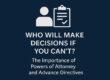 Who Will Make Decisions If You Cant The Importance of Powers of Attorney and Advance Directives